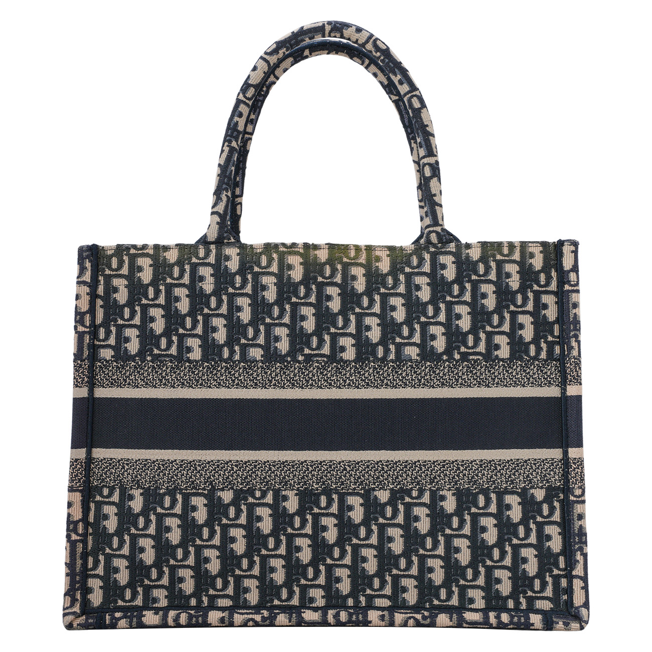 CHRISTIAN DIOR(USED)디올 오블리크 북토트 미듐